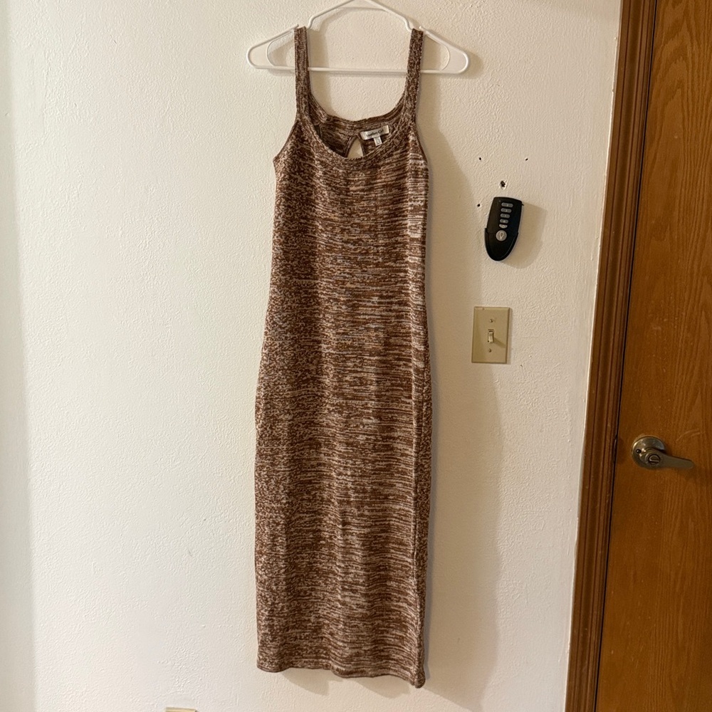 Another Girl Long Sleeve Knit Dress Organic Cotton